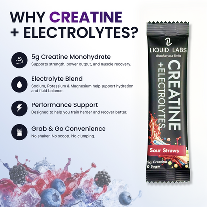 Creatine + Electrolyte Sticks